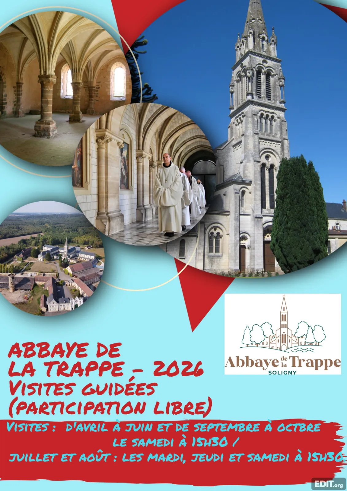 Affiche des visites